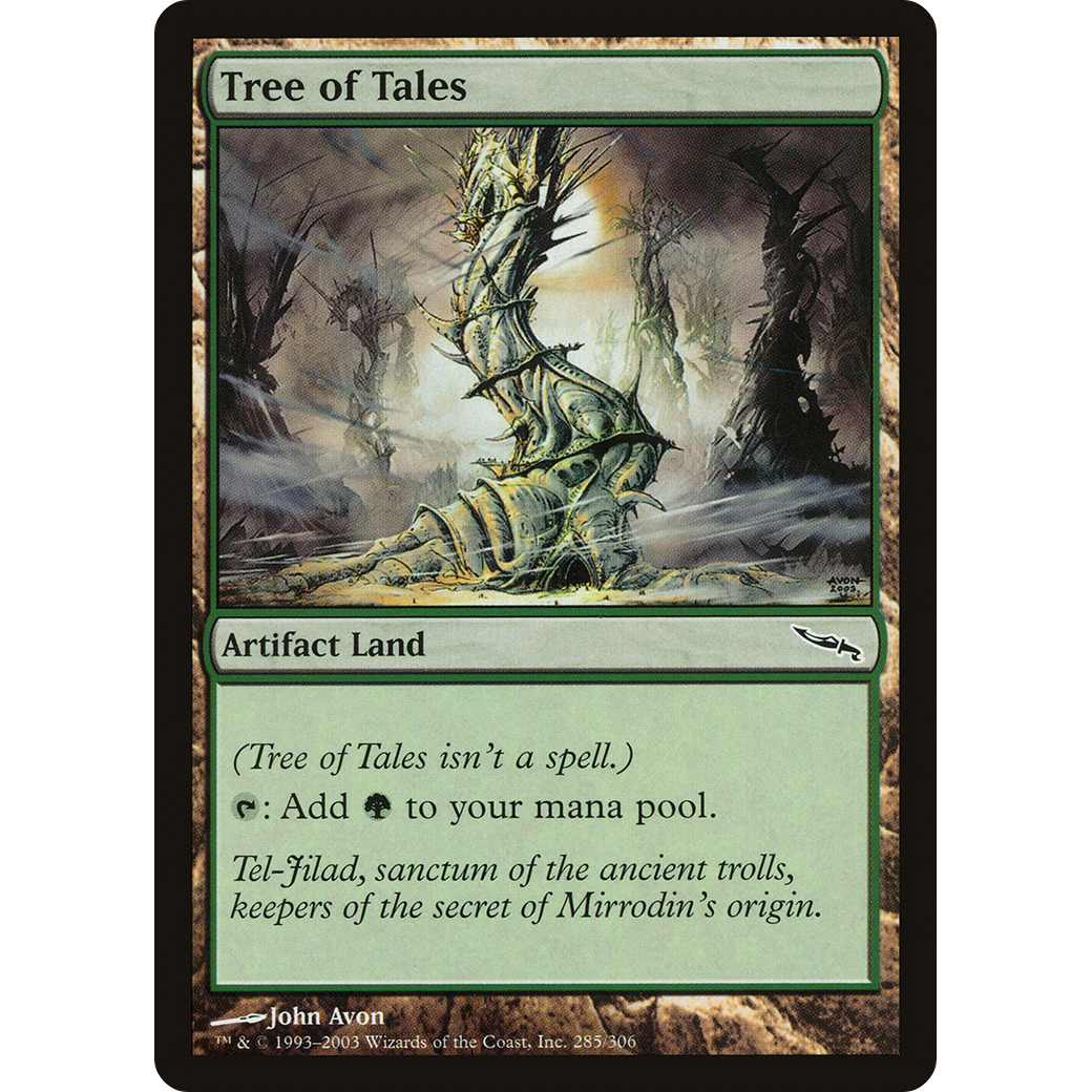 Tree of Tales (MRD-285) - Mirrodin Foil