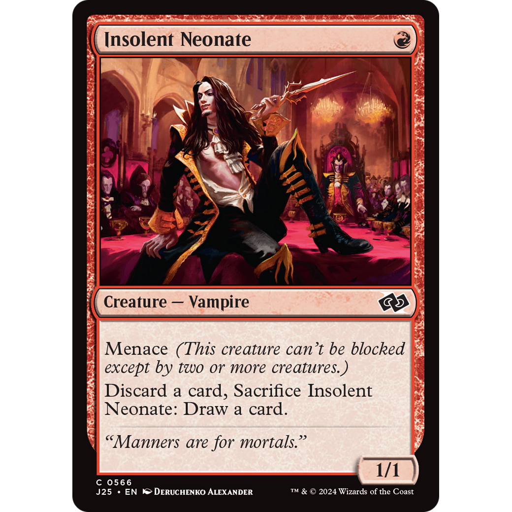 Insolent Neonate (J25-566) - Foundations Jumpstart