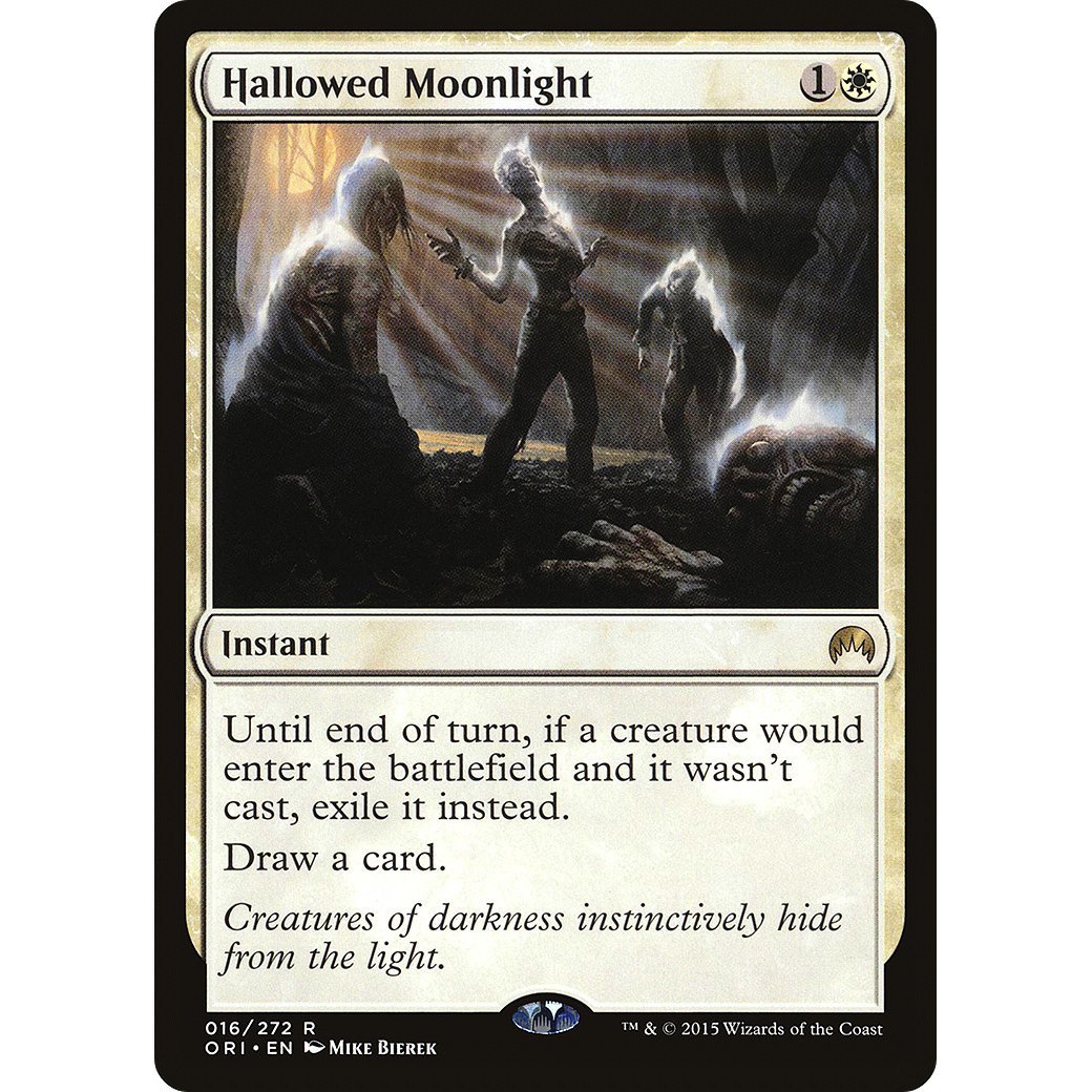 Hallowed Moonlight (ORI-016) - Magic Origins Foil