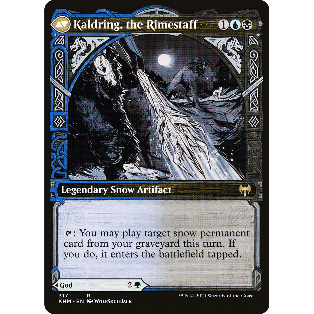 Jorn, God of Winter (Showcase) (KHM-317) - Kaldheim: (Showcase)