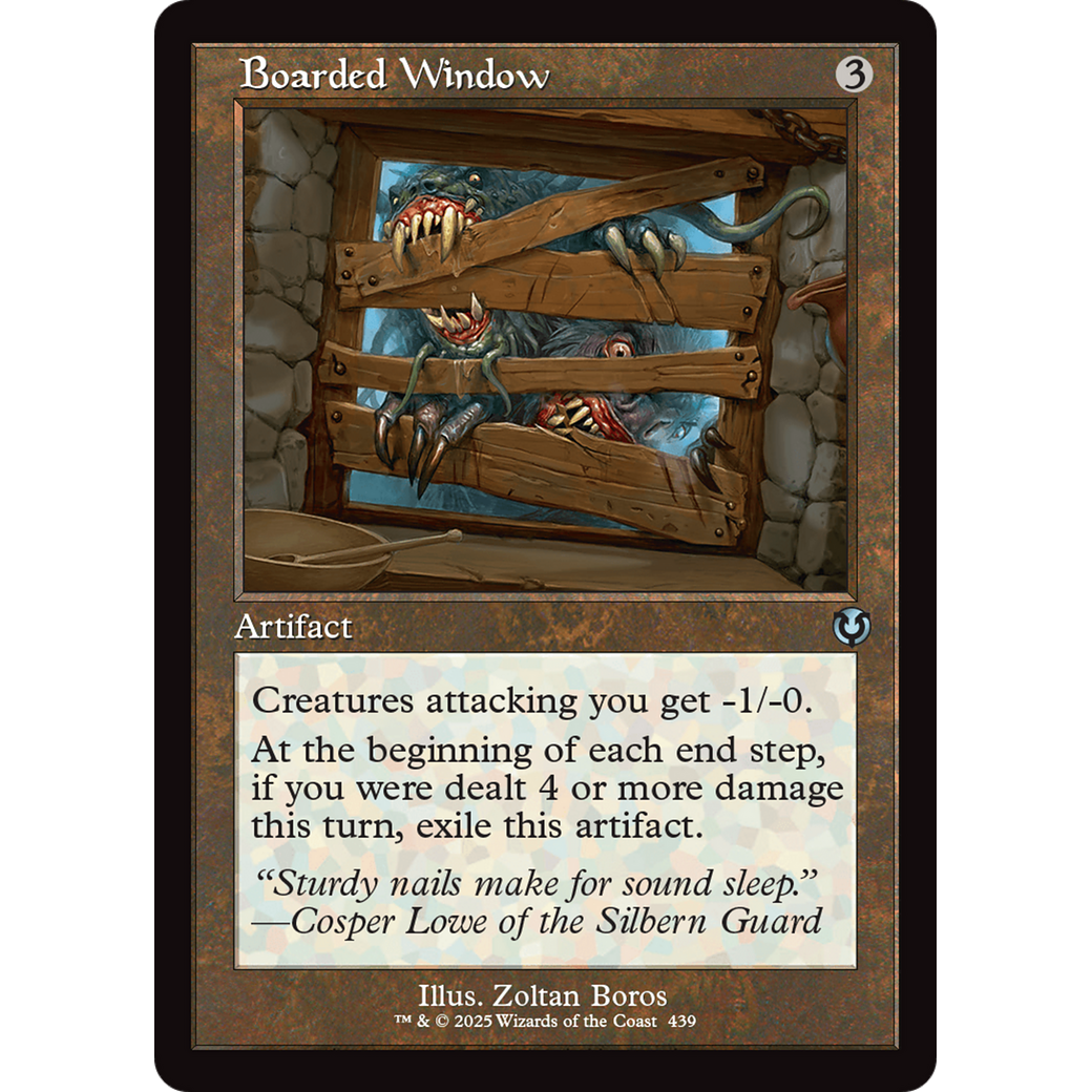 Boarded Window (INR-439) - Innistrad Remastered Foil