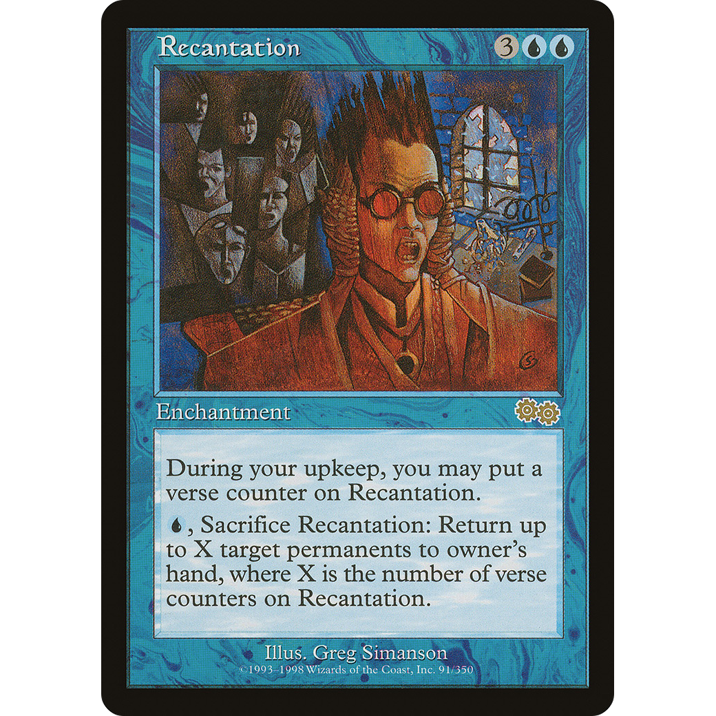 Recantation (USG-091) - Urza's Saga