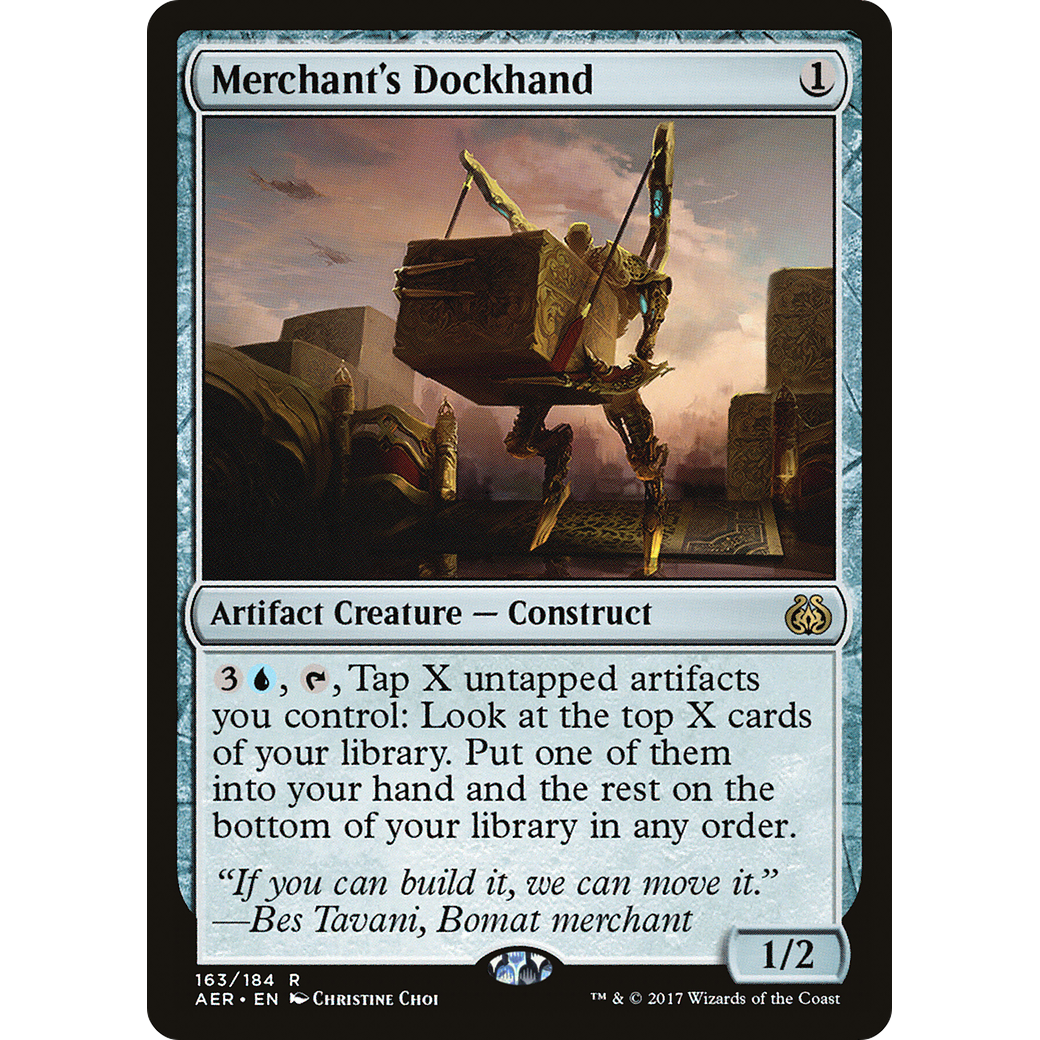 Merchant's Dockhand (AER-163) - Aether Revolt