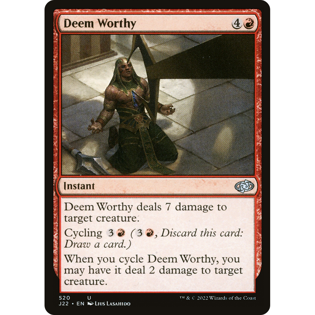Deem Worthy (J22-520) - Jumpstart 2022