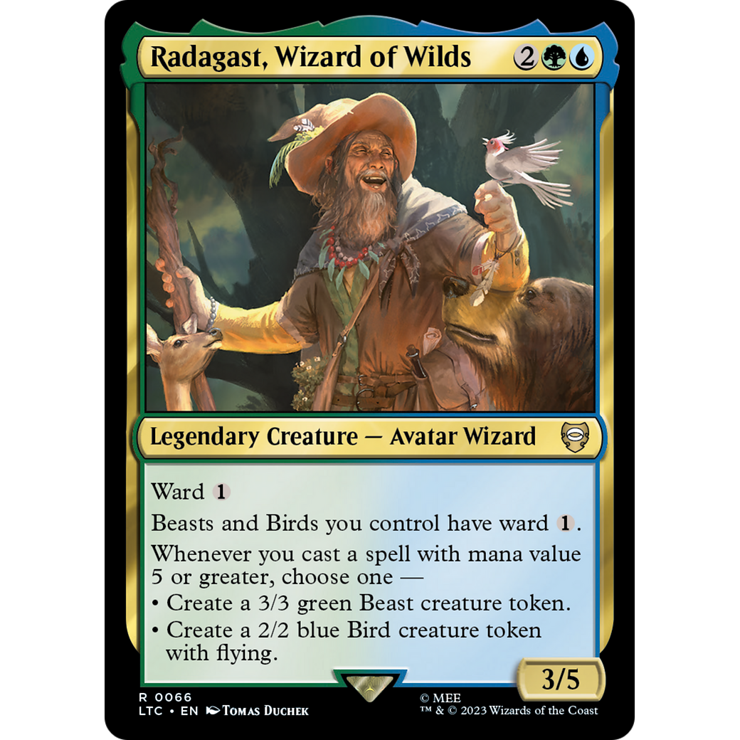 Radagast, Wizard of Wilds (LTC-066) - Tales of Middle-earth Commander