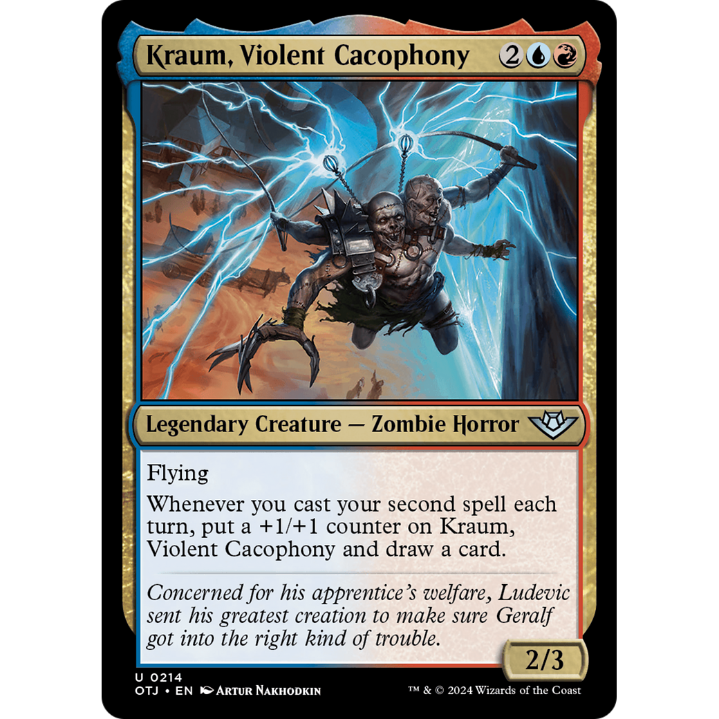 Kraum, Violent Cacophony (OTJ-214) - Outlaws of Thunder Junction