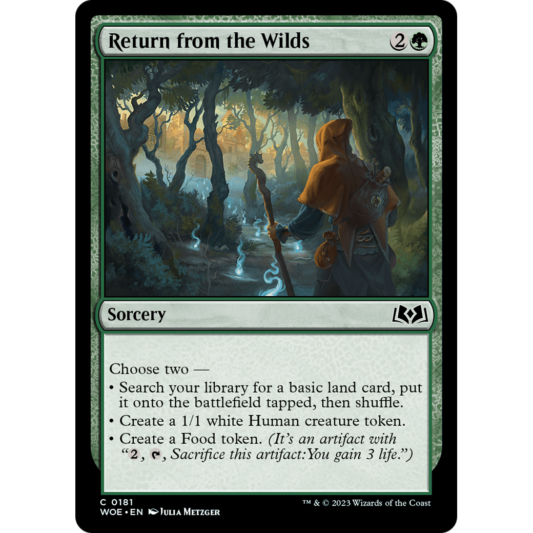 Return from the Wilds (WOE-181) - Wilds of Eldraine