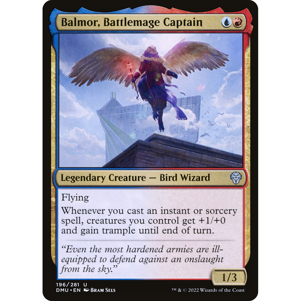 Balmor, Battlemage Captain (DMU-196) - Dominaria United
