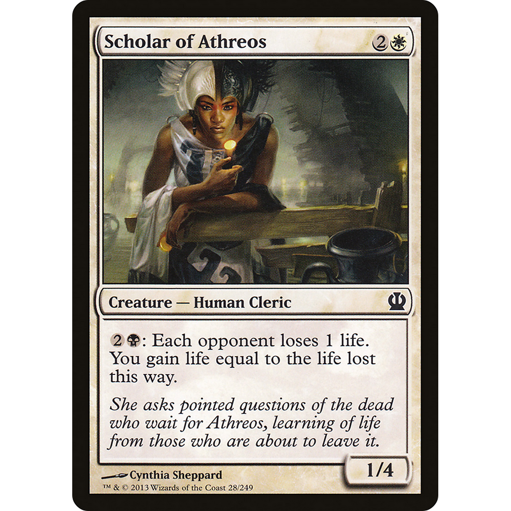 Scholar of Athreos (THS-028) - Theros Foil