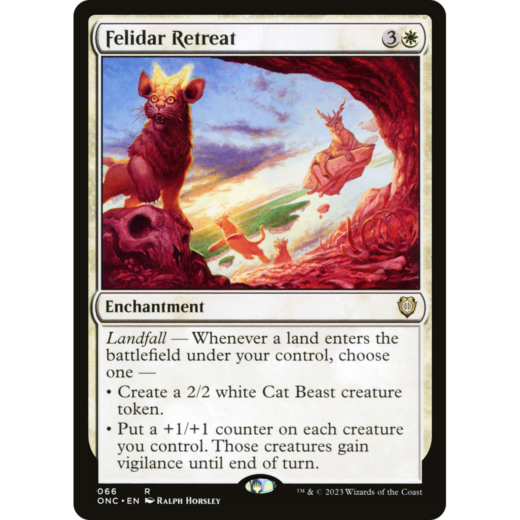 Felidar Retreat (ONC-066) - Phyrexia: All Will Be One Commander