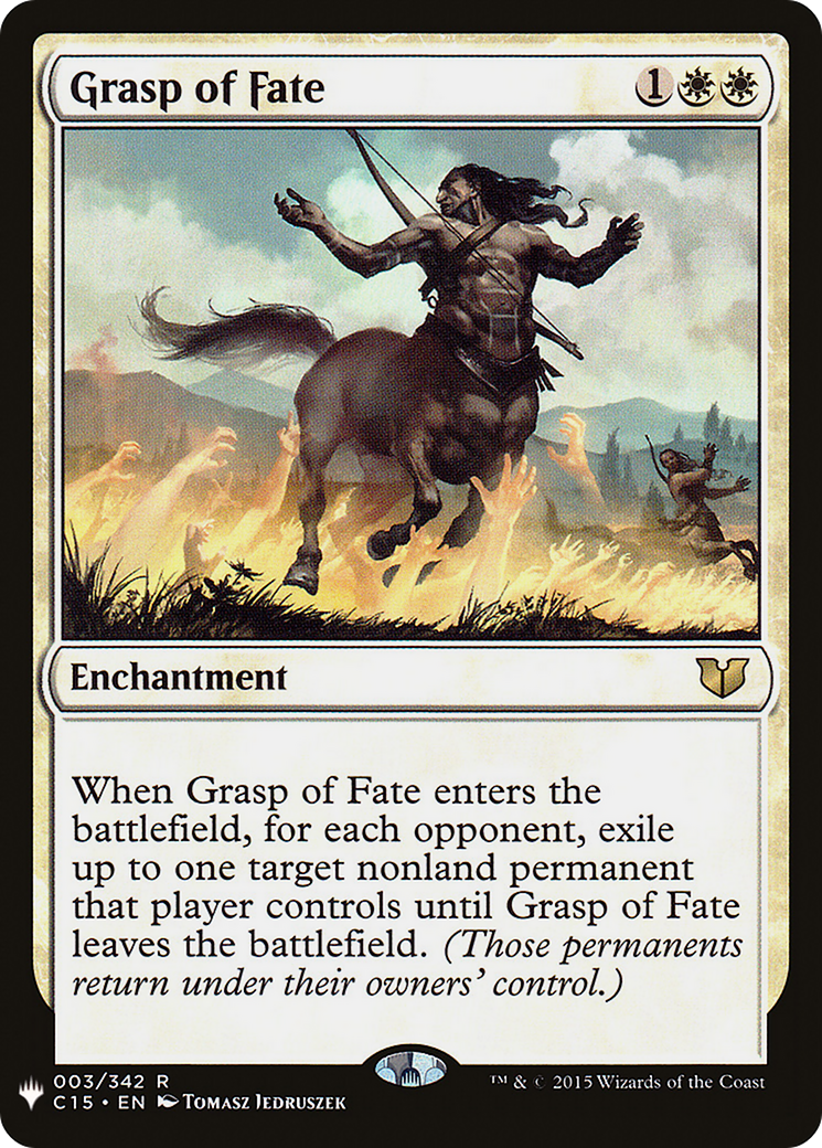 Grasp of Fate (LIST-003/342) - The List