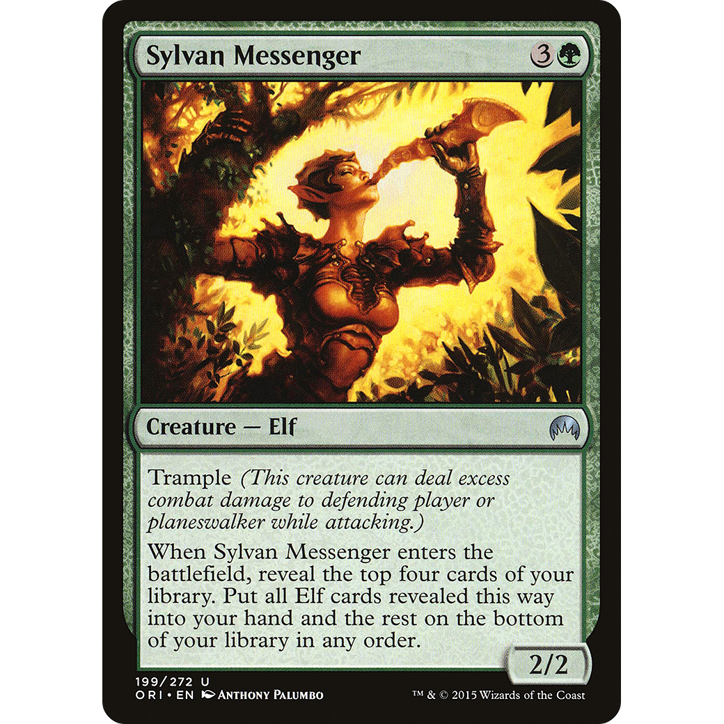 Sylvan Messenger (ORI-199) - Magic Origins Foil