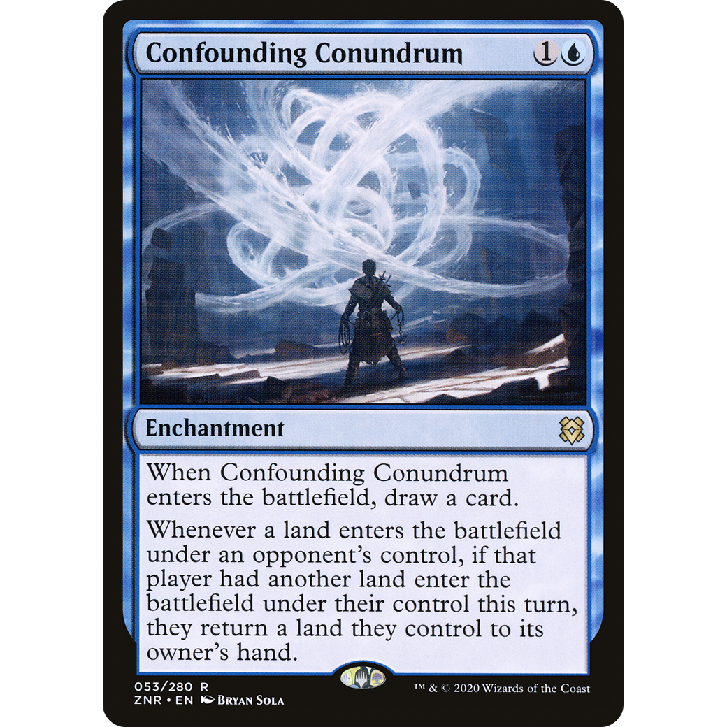 Confounding Conundrum (ZNR-053) - Zendikar Rising Foil