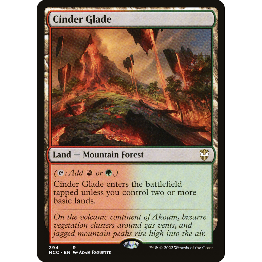 Cinder Glade (NCC-394) - New Capenna Commander