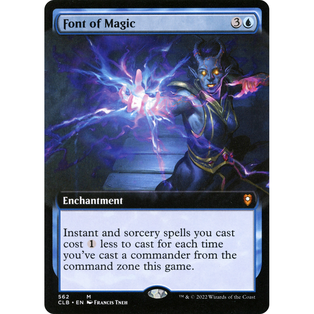 Font of Magic (CLB-562) - Commander Legends: Battle for Baldur's Gate: (Extended Art)