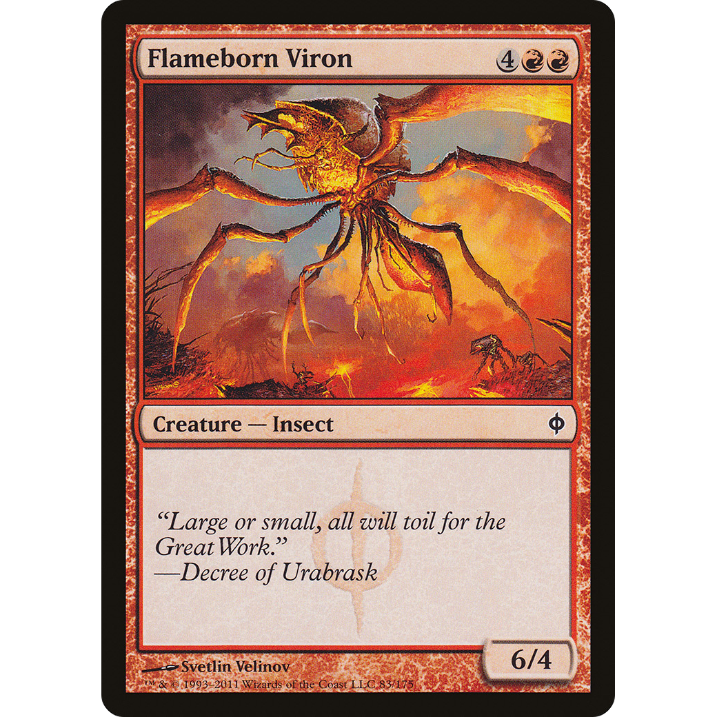 Flameborn Viron (NPH-083) - New Phyrexia
