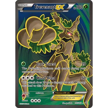 Trevenant EX (145 Full Art) 145/160 - XY  Primal Clash Holofoil