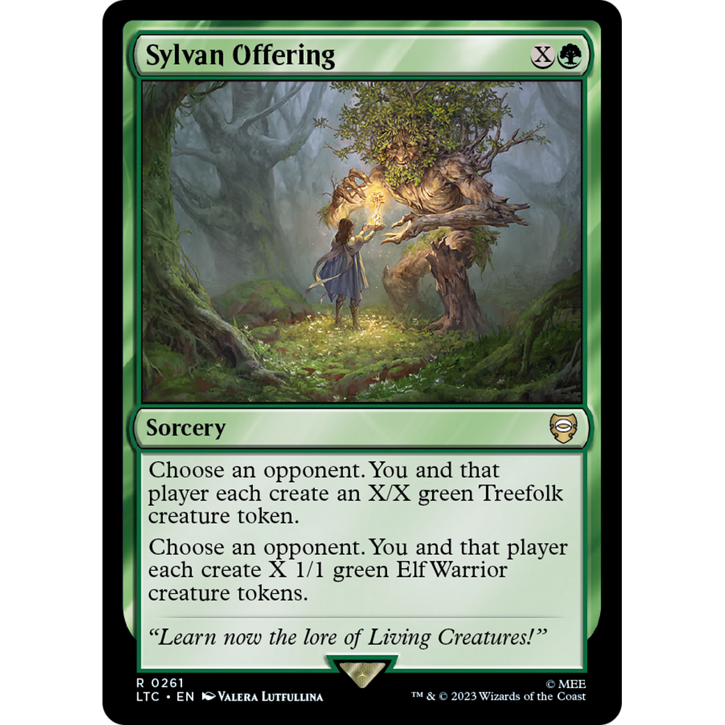 Sylvan Offering (LTC-261) - Tales of Middle-earth Commander