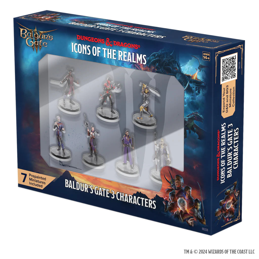 Dungeons & Dragons: Icons of the Realms - Baldur's Gate 3: Characters Boxed Set (Preorder Expected Release Q1 2025)
