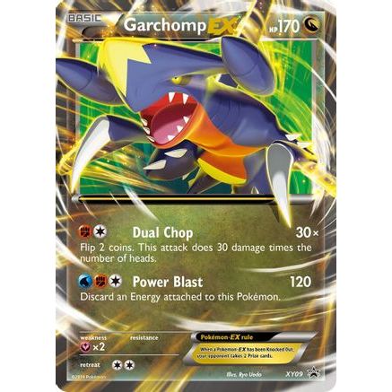 Garchomp EX XY09/211 - XY Promos Holofoil