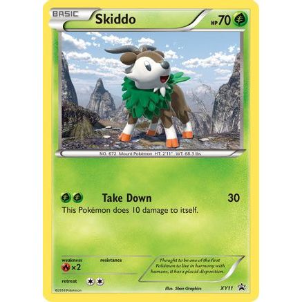 Skiddo - XY11 XY11/211 - XY Promos Holofoil