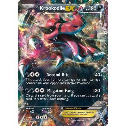 Krookodile EX - XY25 XY25/211 - XY Promos Holofoil