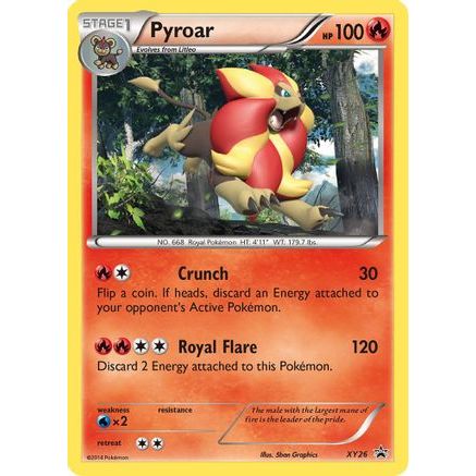 Pyroar - XY26 XY26/211 - XY Promos Holofoil