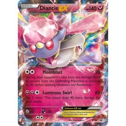 Diancie EX - XY43 XY43/211 - XY Promos Holofoil