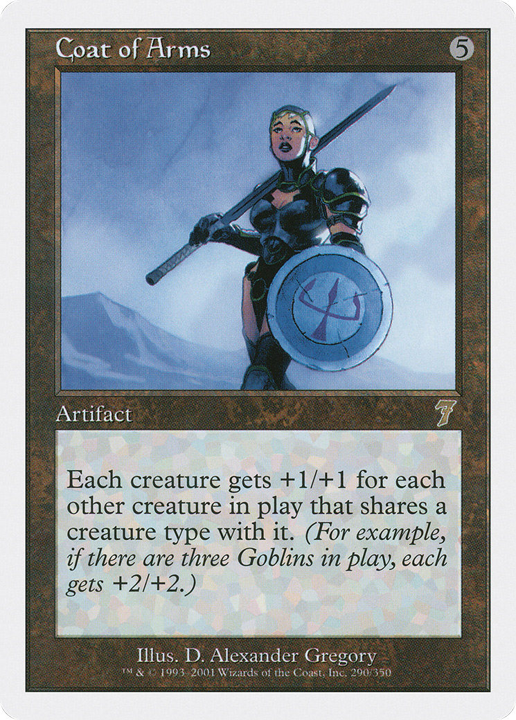 Coat of Arms (7ED-290) - 7th Edition Foil