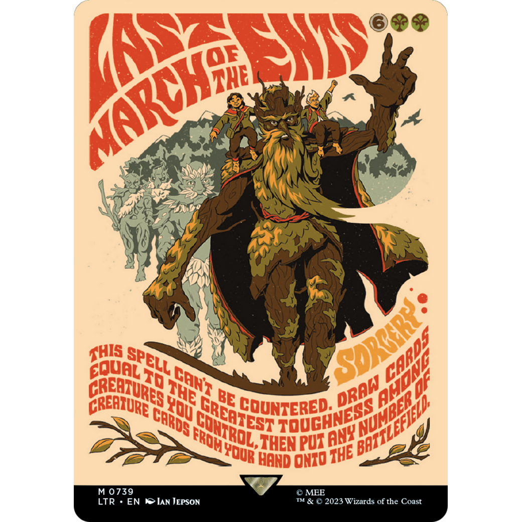 Last March of the Ents (LTR-739) - The Lord of the Rings: Tales of Middle-earth (Borderless) Foil