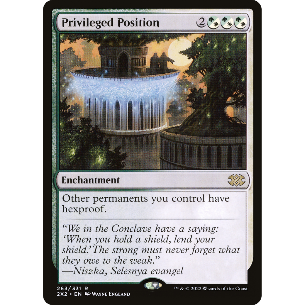 Privileged Position (2X2-263) - Double Masters 2022