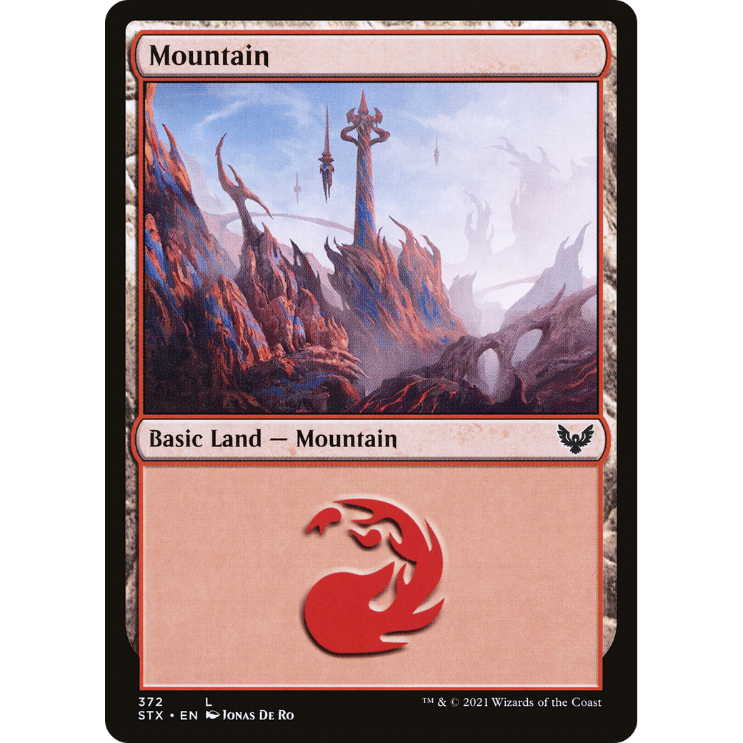 Mountain (372) (STX-372) - Strixhaven: School of Mages
