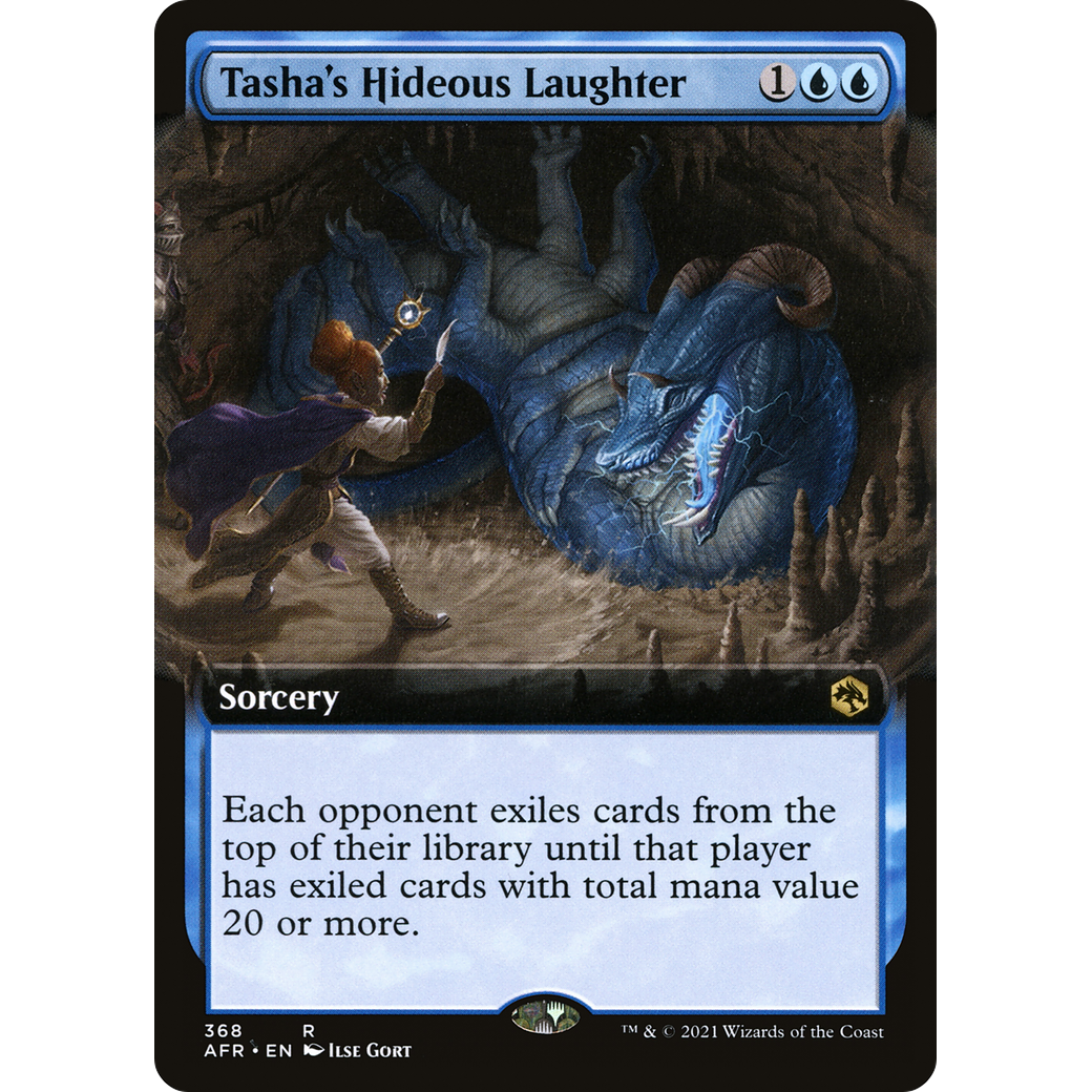 Tasha's Hideous Laughter (Extended Art) (AFR-368) - Adventures in the Forgotten Realms: (Extended Art) Foil