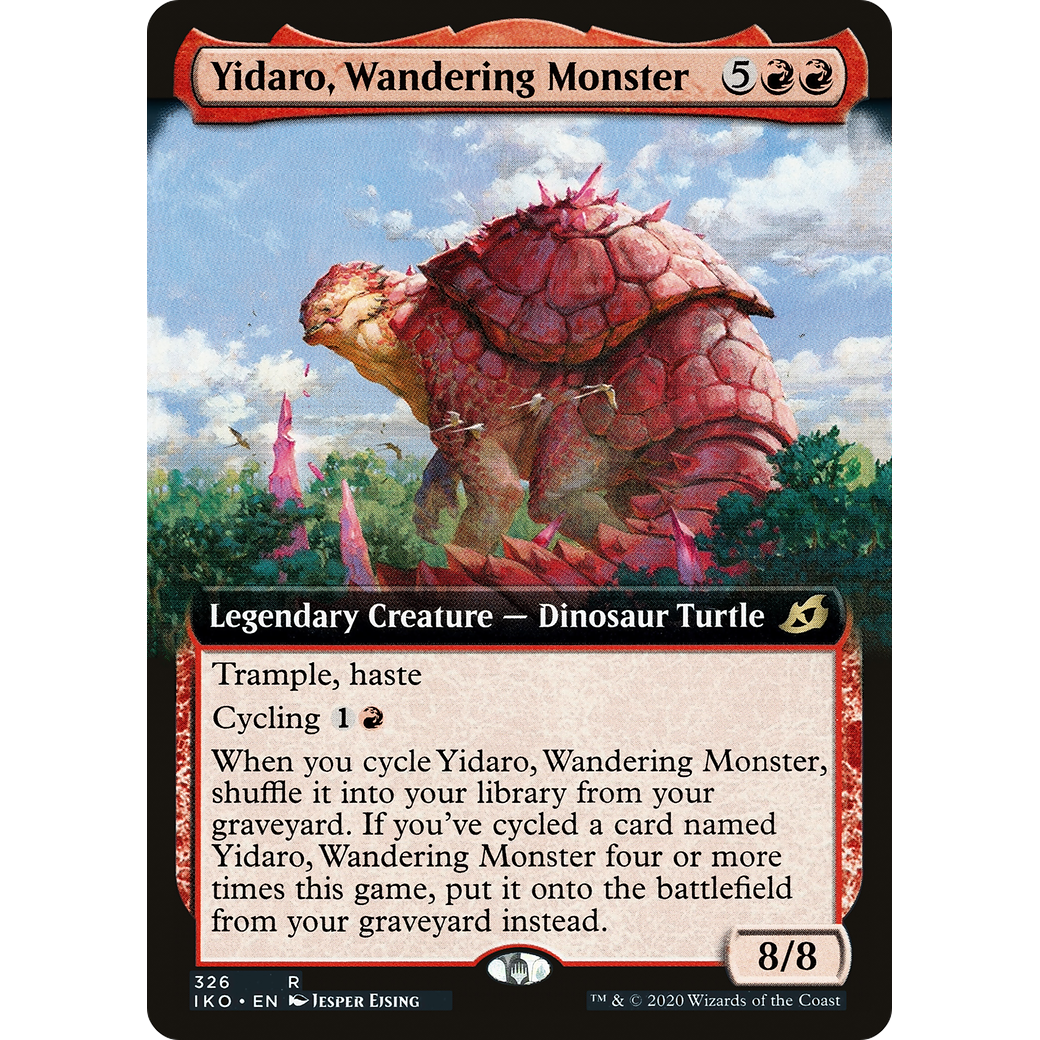 Yidaro, Wandering Monster (Extended Art) (IKO-326) - Ikoria: Lair of Behemoths: (Extended Art) Foil