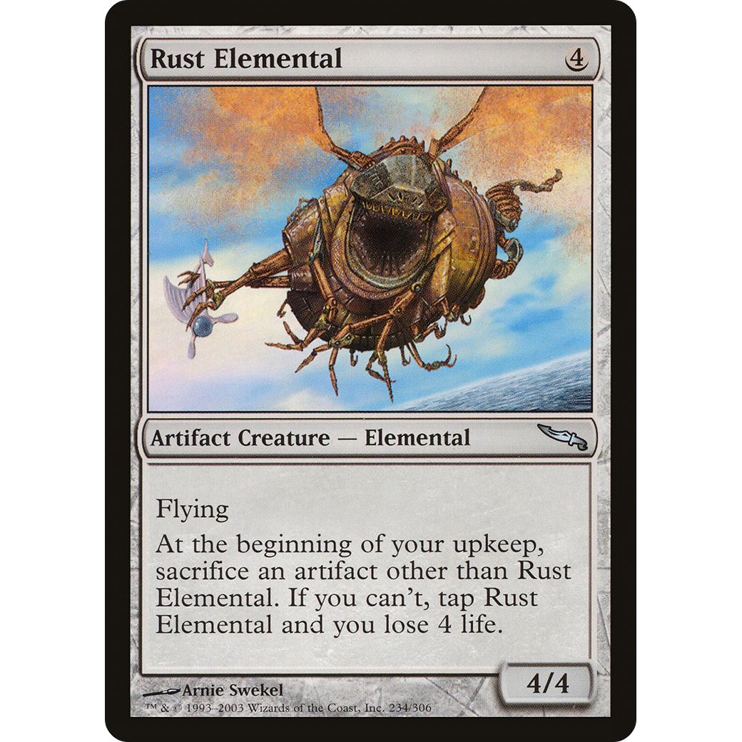 Rust Elemental (MRD-234) - Mirrodin Foil