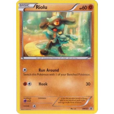 Riolu - BW33 BW33/101 - Black and White Promos