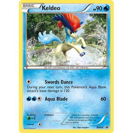 Keldeo - BW60 BW60/101 - Black and White Promos