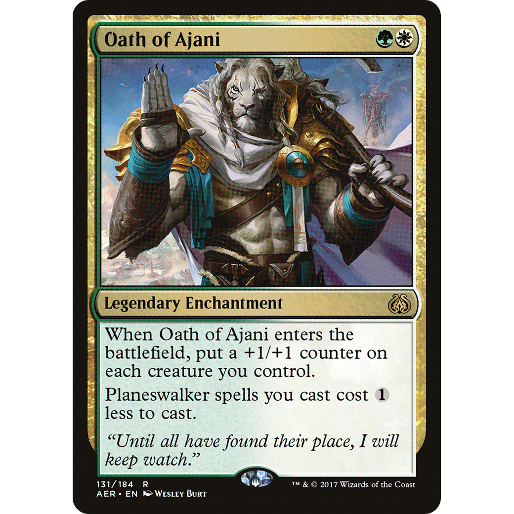 Oath of Ajani (AER-131) - Aether Revolt