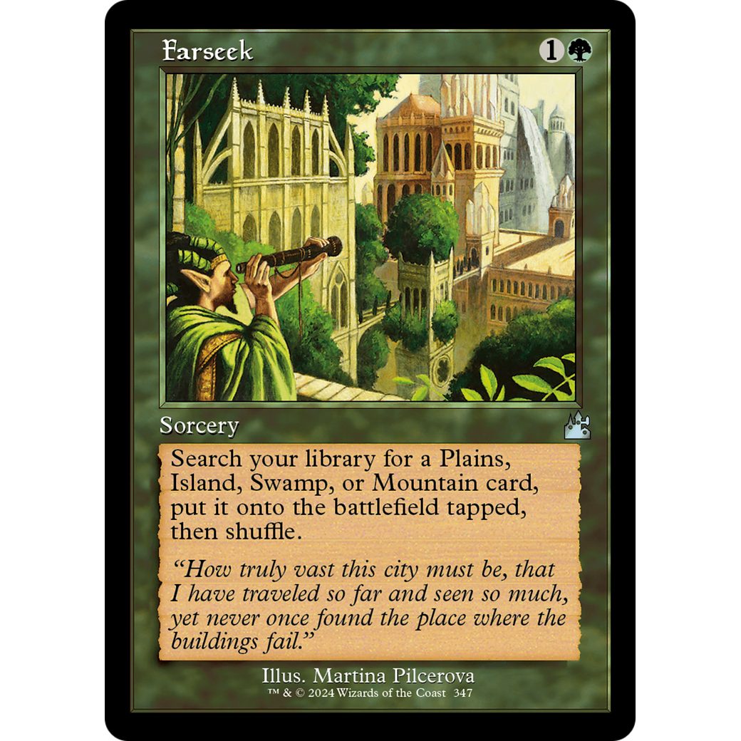 Farseek (RVR-347) - Ravnica Remastered Foil