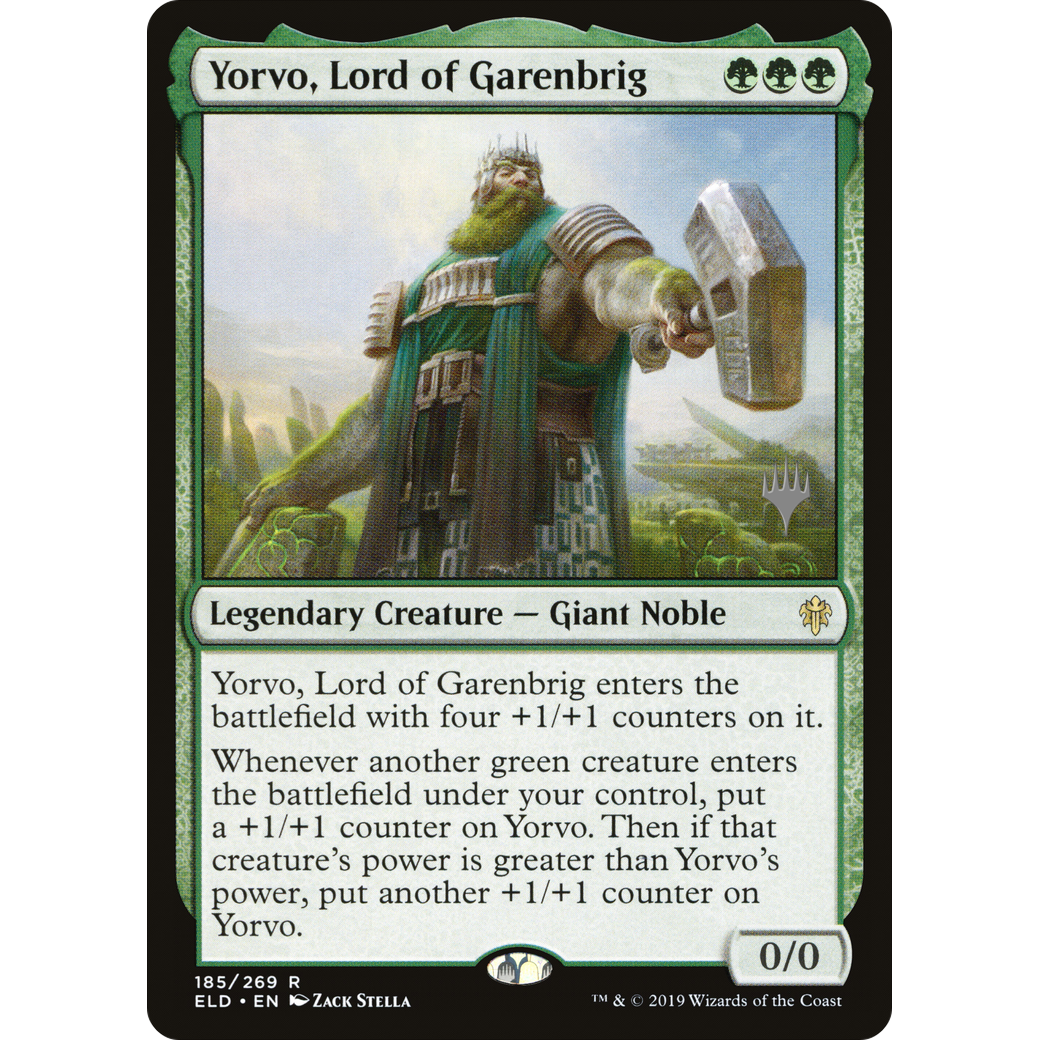 Yorvo, Lord of Garenbrig (PPELD-185) - Throne of Eldraine Promos