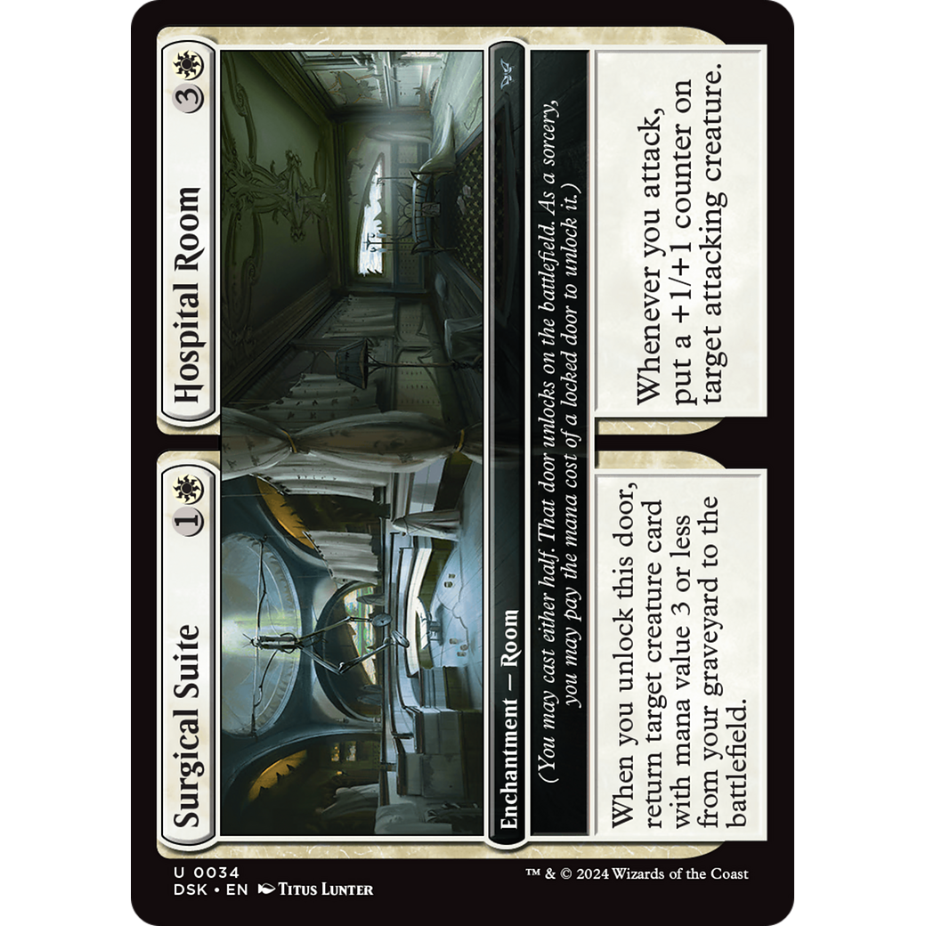 Surgical Suite // Hospital Room (DSK-034) - Duskmourn: House of Horror Foil