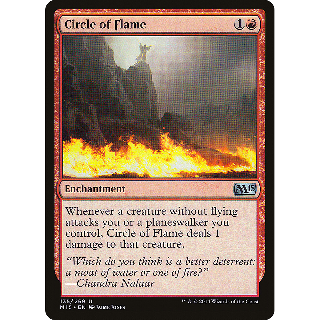 Circle of Flame (M15-135) - Magic 2015 Foil