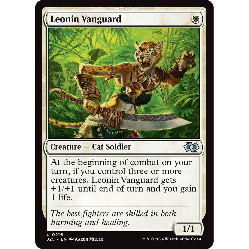 Leonin Vanguard (J25-216) - Foundations Jumpstart