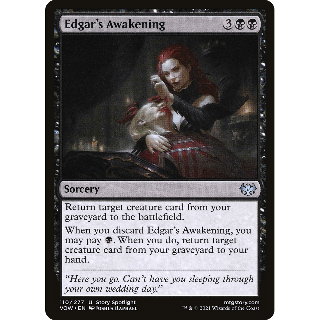 Edgar's Awakening (VOW-110) - Innistrad: Crimson Vow