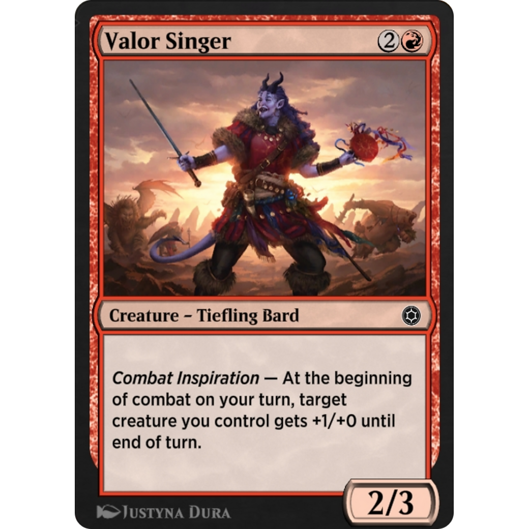 Valor Singer (HBG-193) - Alchemy Horizons: Baldur's Gate