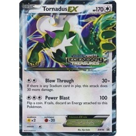 Tornadus EX - BW96 (Prerelease) [Staff] BW96 - Black and White Promos Holofoil