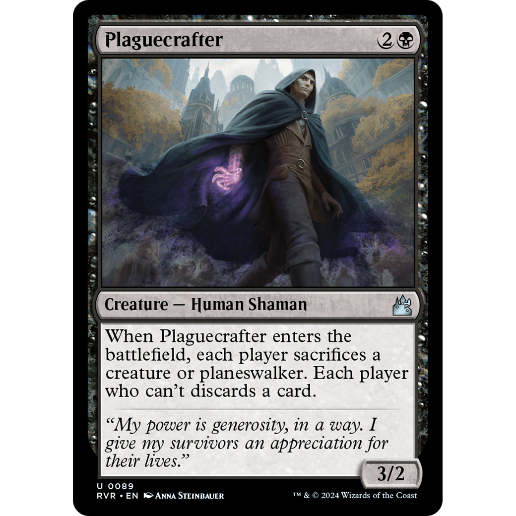 Plaguecrafter (RVR-089) - Ravnica Remastered