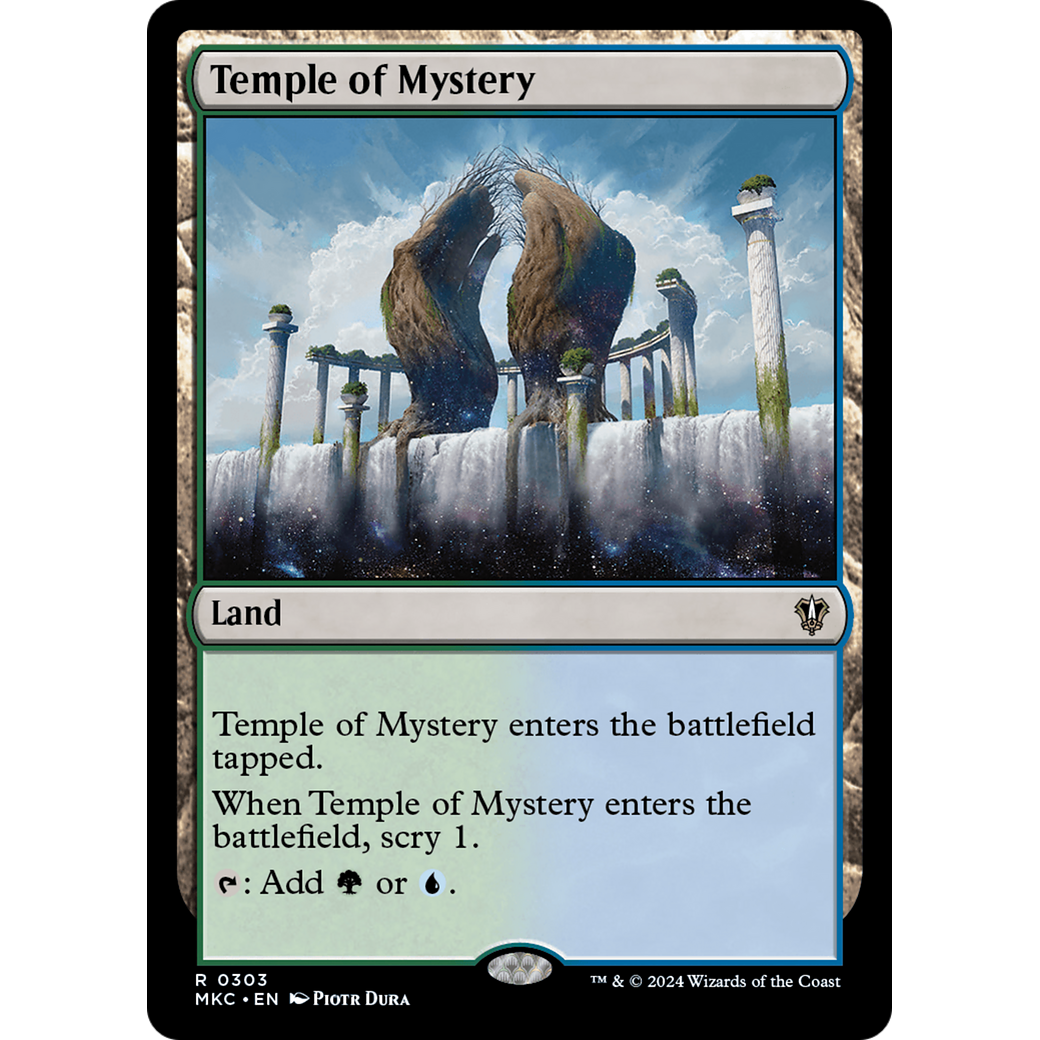 Temple of Mystery (MKC-303) - Murders at Karlov Manor Commander