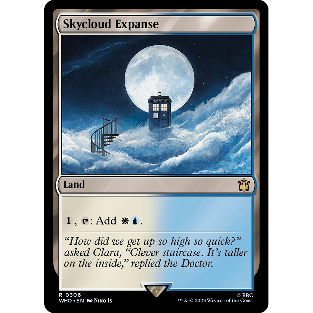 Skycloud Expanse (WHO-306) - Doctor Who Foil