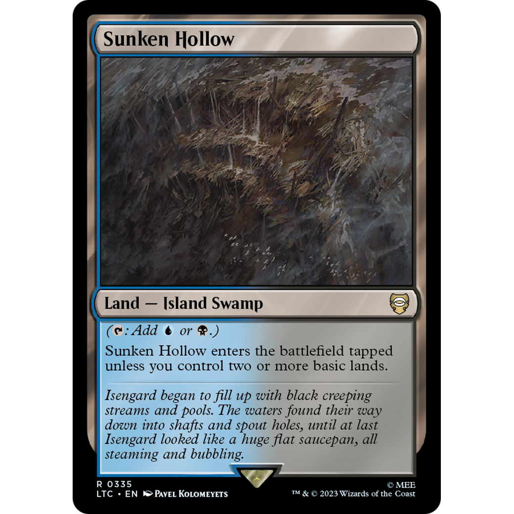 Sunken Hollow (LTC-335) - Tales of Middle-earth Commander